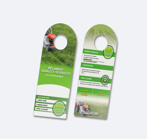 door hanger plantilla gratis