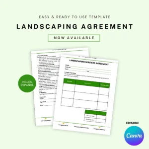 LANDSCAPING SERVICES AGREEMENT